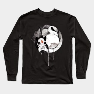 Ouroboros Cat Inktober Long Sleeve T-Shirt